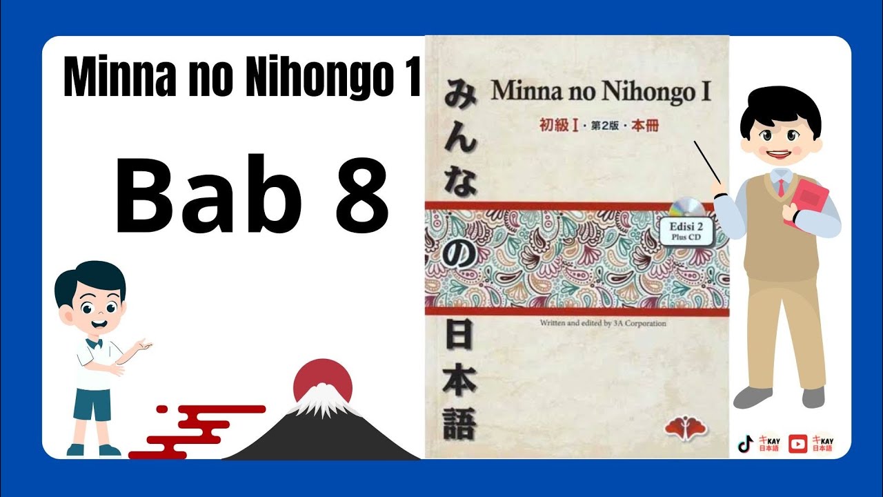Bab 8 Minna No Nihongo - (part 1) - Belajar Bahasa Jepang