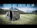 Oztent RV2 Winter Set-Up