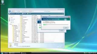 Computer Abuse - The Process and Outcome of Deleting System32 (Windows Vista)