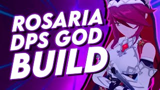 HIGHEST DPS Genshin Impact Rosaria Build Guide | Genshin Impact Rosaria Guide Patch 1.4