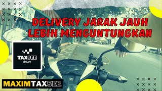 Delivery Jarak Jaun Lebih Menguntungan, Cara Menggunakan Maxim Driver Bike screenshot 3