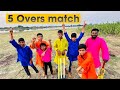 Ground lo 5 overs match  kannayyas  trends adda vlogs