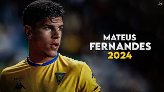 Mateus Fernandes 2024 - Amazing Skills, Assists & Goals - Estoril | HD