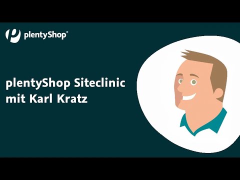 plentyShop Siteclinic mit Karl Kratz