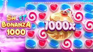 ПОЙМАЛ ЖЁСТКУЮ БОМБУ НА 1000 ИКСОВ В БОНАНЗЕ 1000 / Бонус В Слоте Sweet Bonanza 1000 / заносы недели