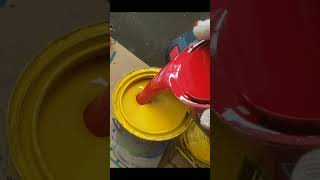 mix cat merah kuning |AR OTODIDAK MODIFIKASI