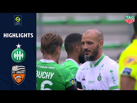St. Etienne Lorient Goals And Highlights