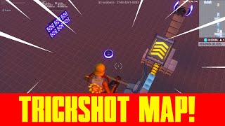 *NEW* BEST Fortnite Creative Trickshot Map! w/ Code