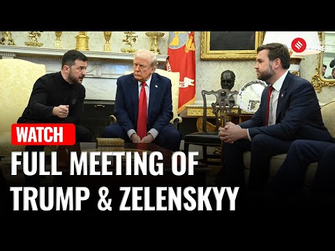 FULL VIDEO: Trump & Zelenskyy’s Bilateral Meeting at Oval Office