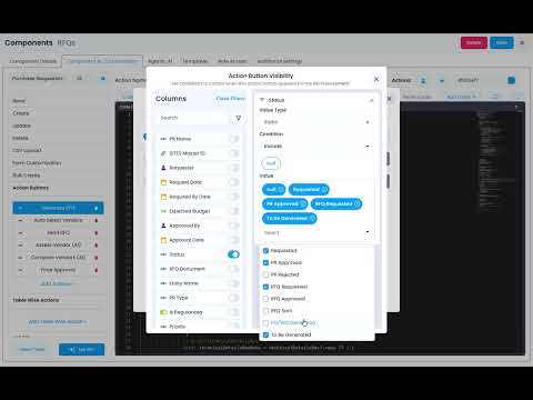 Adding Role Based Action Button on Action Buttons