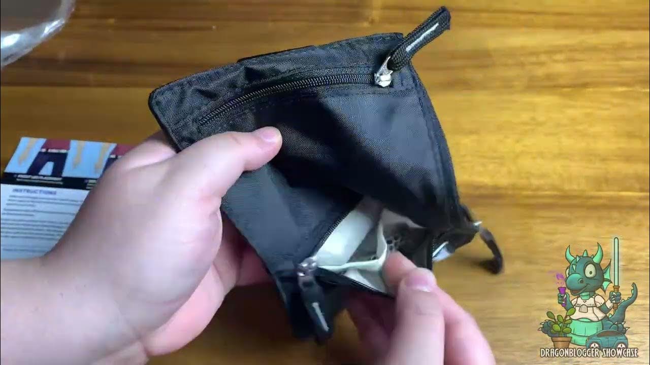 Showing Shacke Hidden Travel RFID Blocking Belt Wallet YouTube
