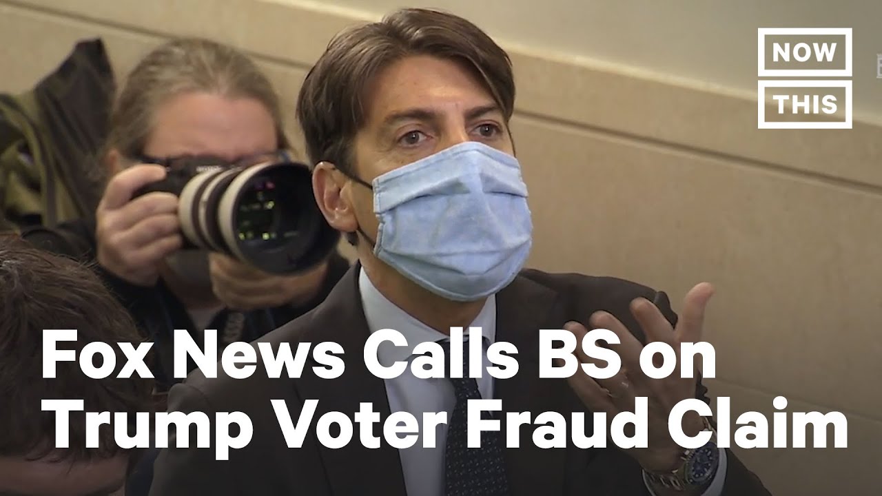 Fox News Reporter Calls Out WH on Trump's 'Voter Fraud' Claims | NowThis