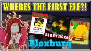 Where's the FIRST ELF!! | Bloxburg ELF HUNT 2021!!