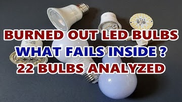 LED Bulb burnout - what fails inside?