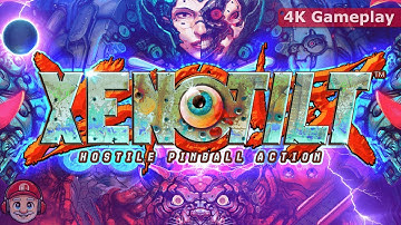 XENOTILT: HOSTILE PINBALL ACTION 4K Gameplay on Nintendo Switch 2