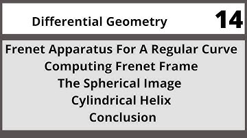 Differential Geometry in Hindi Urdu MTH352 LECTURE 14