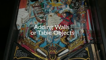 Adding Walls or Table Objects in the Pinball Games iOS and tvOS Starter Kit