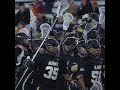 Jackson Eicher's Celebration after Scoring Game Winner for Men' Lacrosse at Syracuse