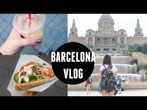 Barcelona Vlog  SO MUCH VEGAN FOOD