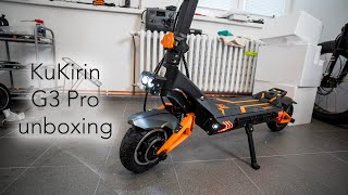 KuKirin G3 Pro - tak to je parádně vybavená mašina 😲. Unboxing 📦 (EN sub)