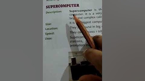 Class 4 subject-computer ch-1 computer it