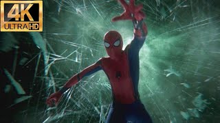 4K HDR Spider Man fights Mysterio's Illusions İMAX