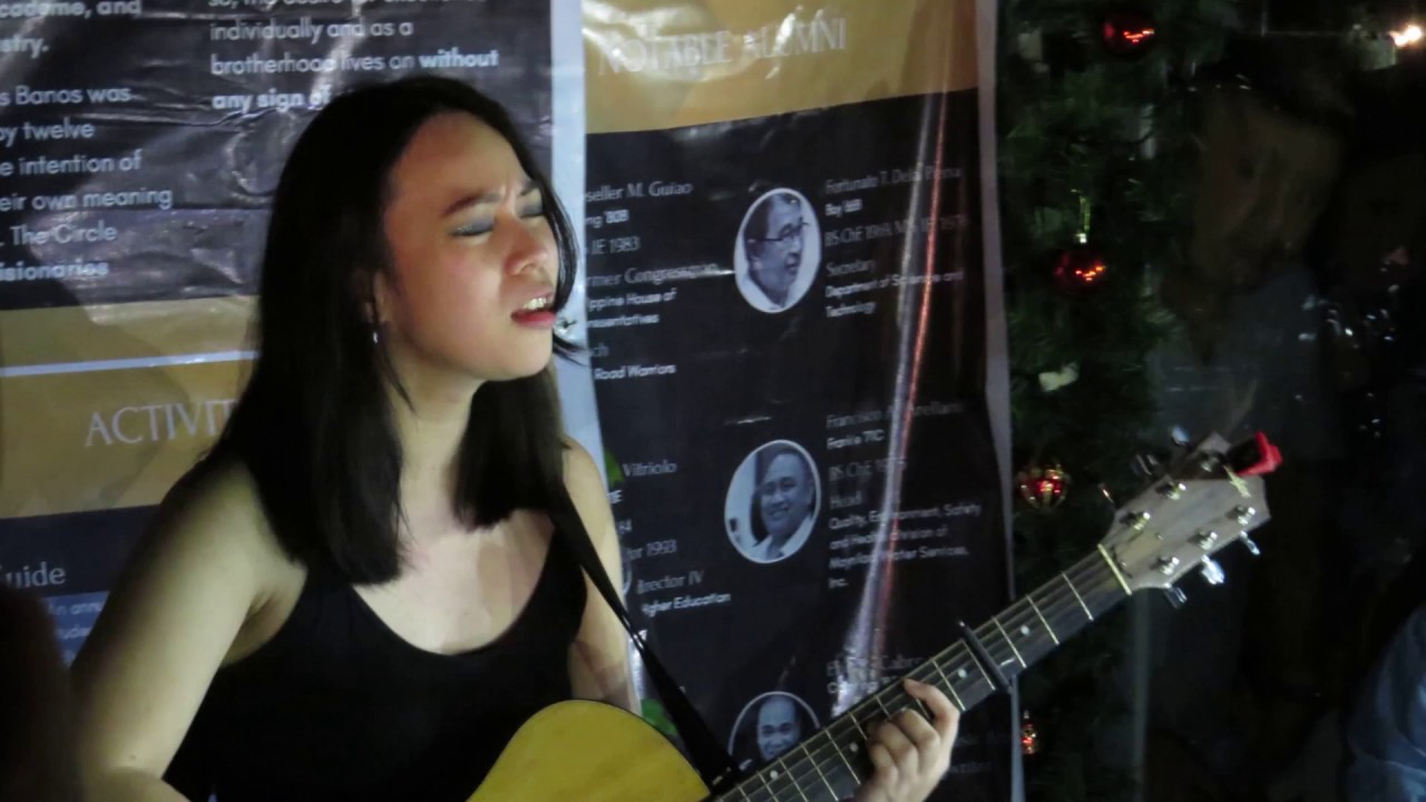 Reese Lansangan unplugged singing her original song "Autopilot" YouTube