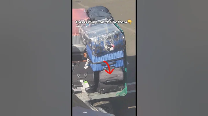 How airport baggage handler keep your baggage 👍 - DayDayNews