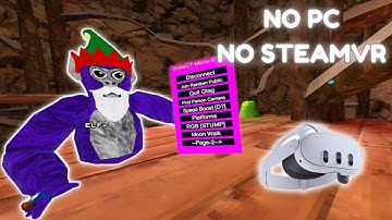 How To Get Modded Gorilla Tag On Quest 2, 3, and 3s | No PC or Steam VR
