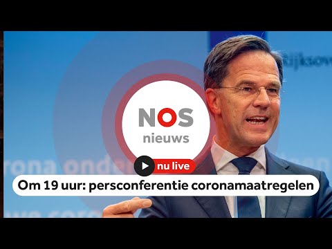 Kijk live naar persconferentie Rutte en Kuipers