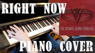 Van Halen - Right Now - Keyboard Cover on Roland Digital Piano and Oberheim OB-8.