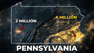 Why So Few Americans Live in Western Pennsylvania Compared to Eastern Pennsylvania
