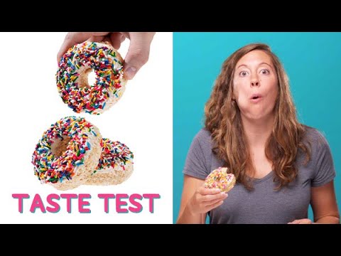 Rice Krispy Treat Donuts Taste Test - Rice Krispy Treat Donuts Taste Test