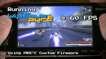 How to run WipEout Pure at 60 FPS on PSP using PRO/C Custom Firmware