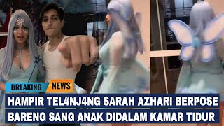 Hampir tel4nj4ng? Sarah Azhari berpose bareng sang anak sampai netizen menyindir Sepasang Kekasih?