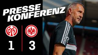 "Sehr gute Mannschaftsleistung" I Pressekonferenz nach Mainz 05 - Eintracht
