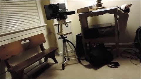 Kinect360 SLS Camera Stand; Building a Ghost KinectX - BlocKX Rig Part 8 of 9