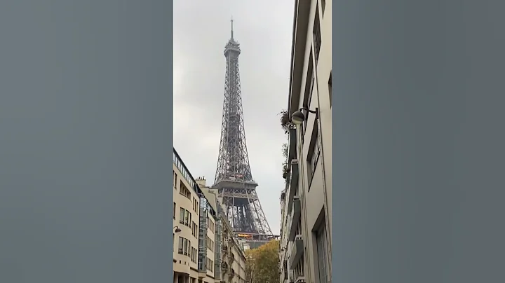 Eiffel tower from a side street! 🇫🇷 #new #like #video #viral #vlog #france #french #tower #view #b - DayDayNews