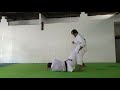 Nodo Osae, 10° queda do karate shotokan contida no livro Rentan goshin karate jutsu por kleber sense