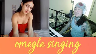 singing ORIGINAL MUSIC for strangers on OMEGLE (they liked it!) | Ep. 13