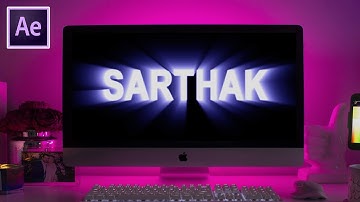 Shine Through Text Effect Tutorial | After Effects CS6