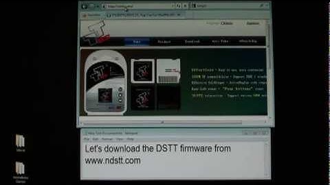 DSTT Setup, Firmware Installation Tutorial