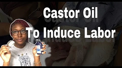 INDUCED LABOR WITH CASTOR OIL// LABOR & DELIVERY (38 weeks)!