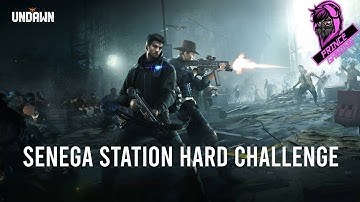 SENEGA STATION Walkthrough |  LVL 59 - STRONGHOLD | #undawn  | Phoenix Camp | 2 VS zombie horde