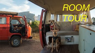 VW T3 SYNCRO ROOM TOUR - nach 1,5 Jahren Afrika