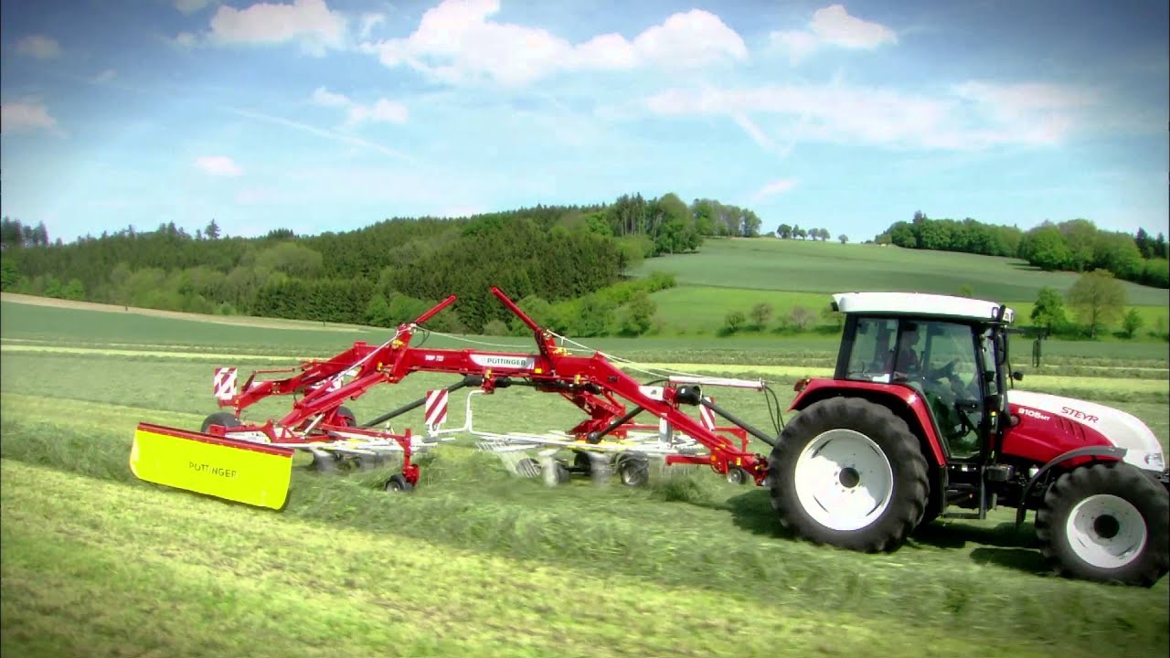 TOP 722 / 812  zgrabiarka odkładająca boczny podwojny pokos [polski]