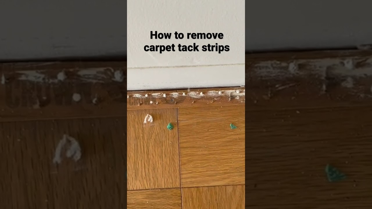 How to Remove Carpet Tack Strips