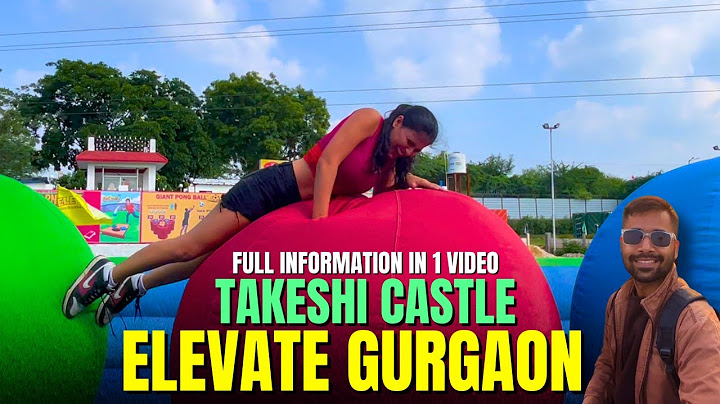 elevate gurugram adventure park | takeshi's castle  | gurgaon best places to visit | fly with ankit