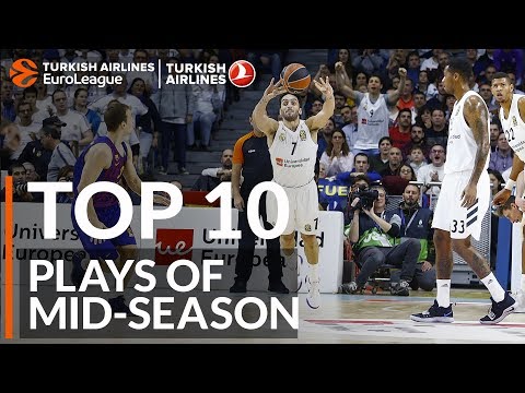 Turkish Airlines EuroLeague, Top 10 Plays of Mid-Season