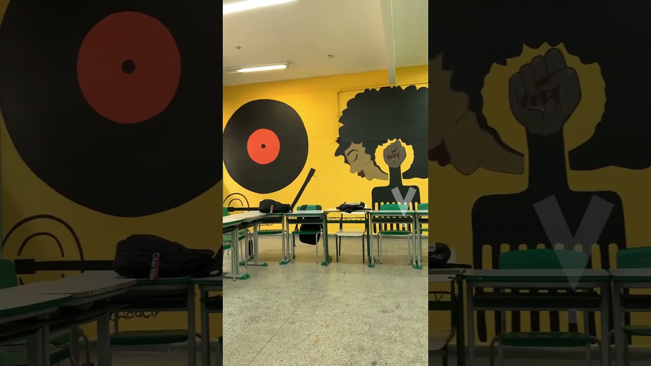 Clau Black Antes x Depois na E.E. Coronel Ary Gomes - Guarulhos/SP